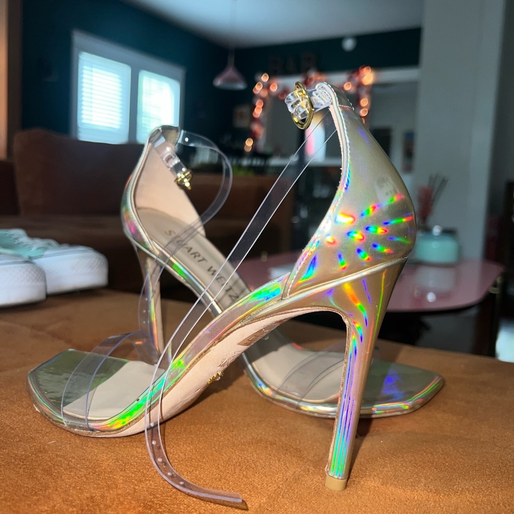 Iridescent Stuart Weitzman Heels